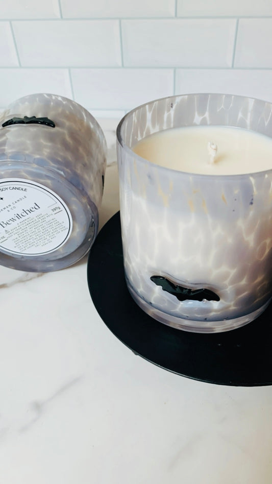 Bewitched Purple swirl bats