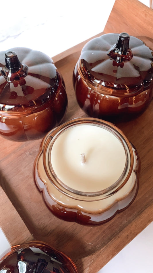 Pumpkin & Sea Salt - amber pumpkins