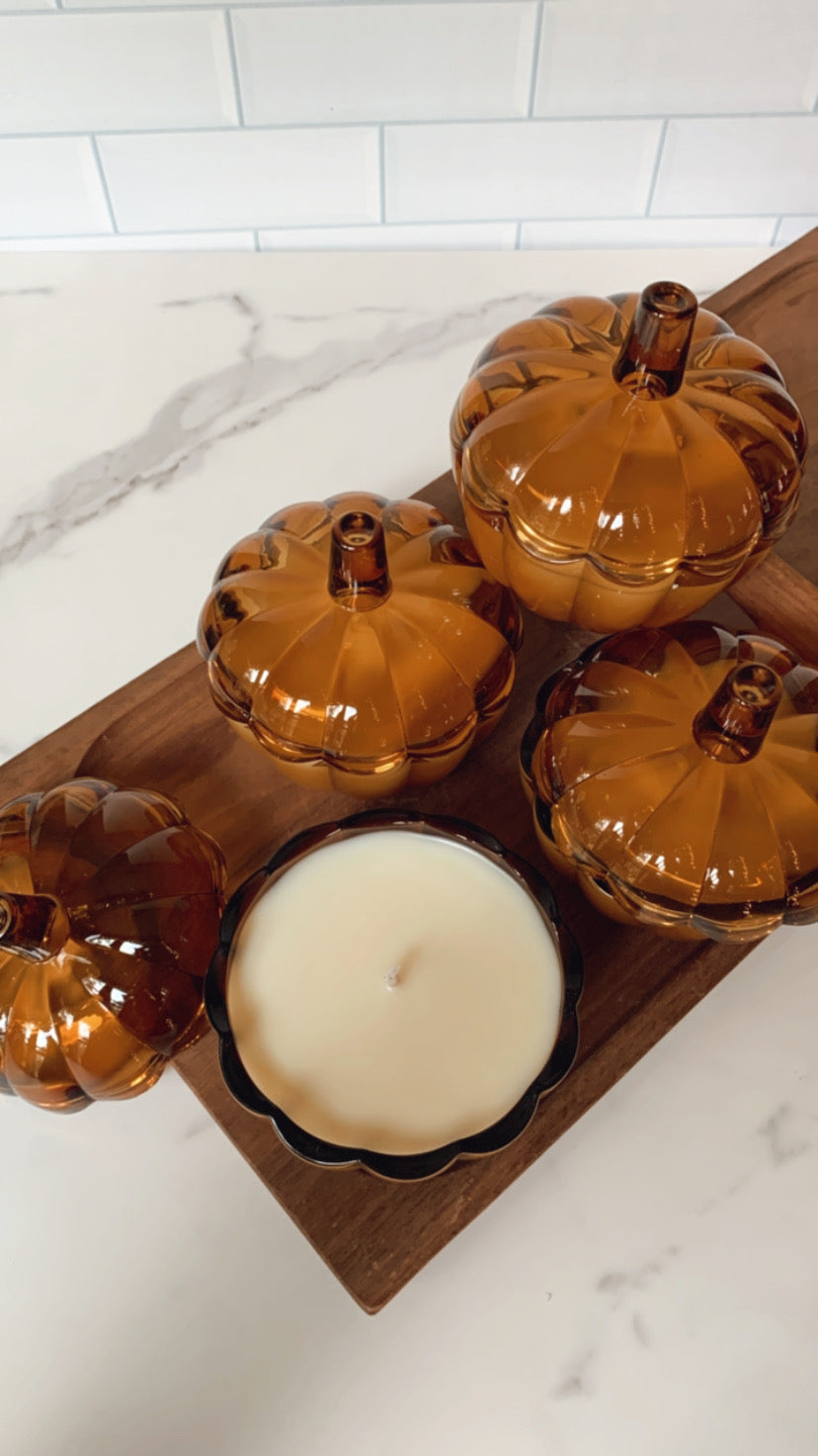 Pumpkin & Sea Salt - amber pumpkins
