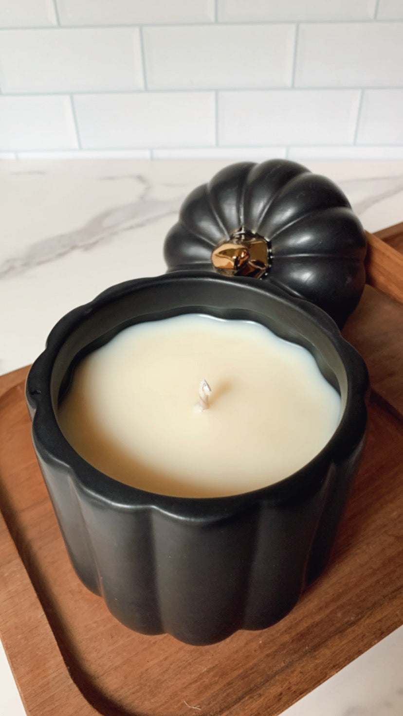 Cinnamon Broomstick - Ceramic Pumpkin