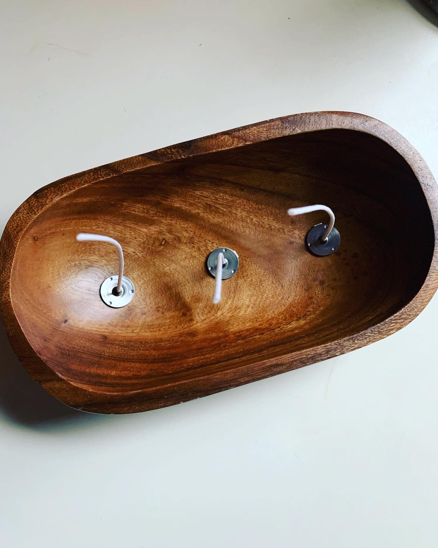 Wooden Bowl Candle Collection