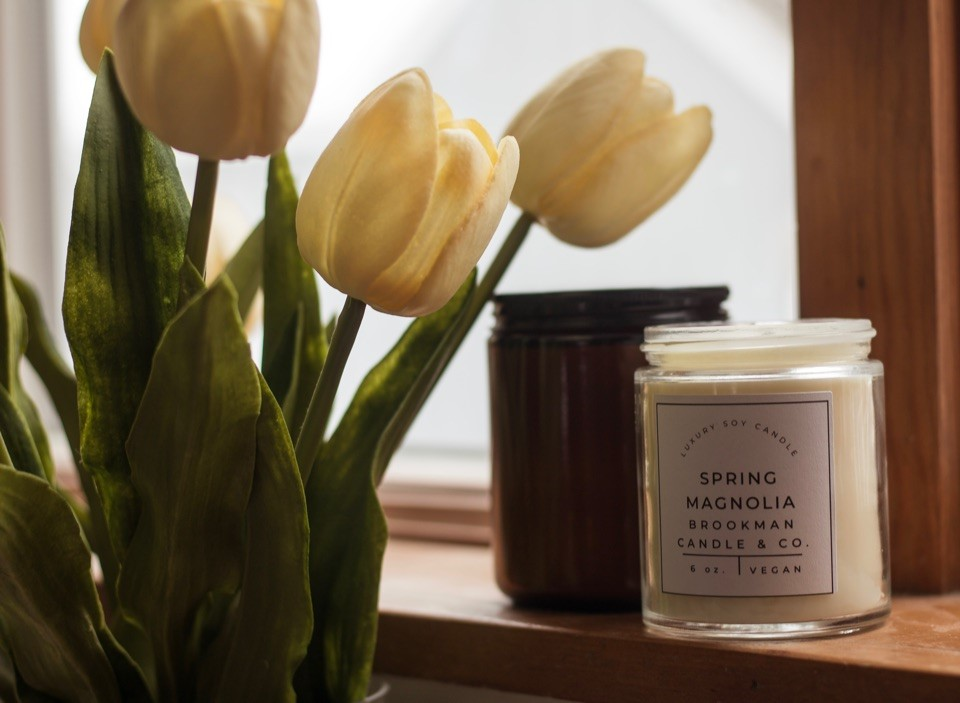 Spring: A Floral Candle Collection