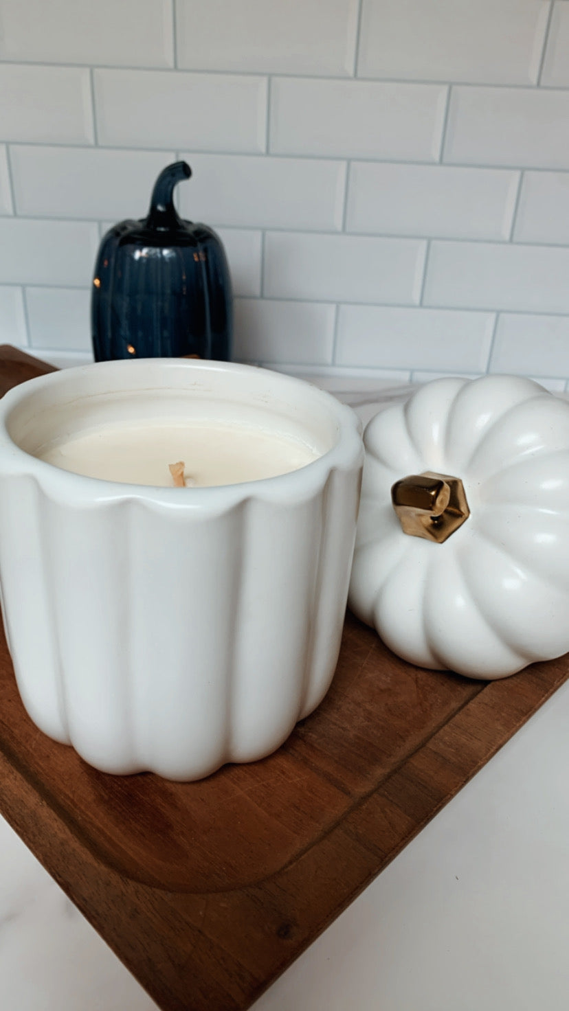 Pumpkin Spice - Ceramic Pumpkin