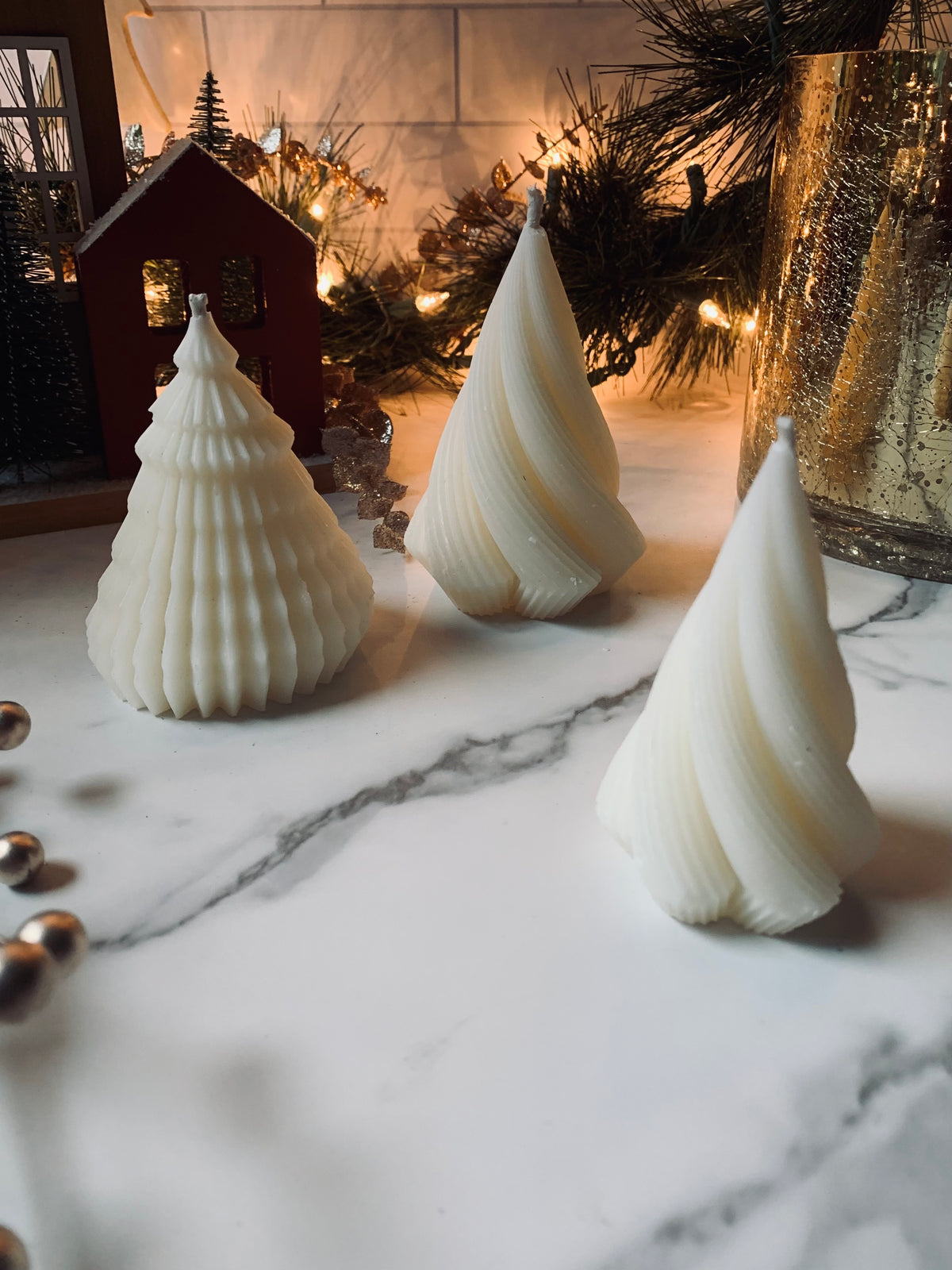 Pillar Christmas Trees