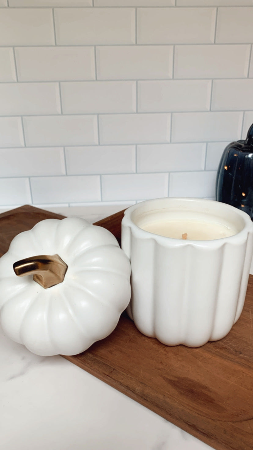 Pumpkin Spice - Ceramic Pumpkin