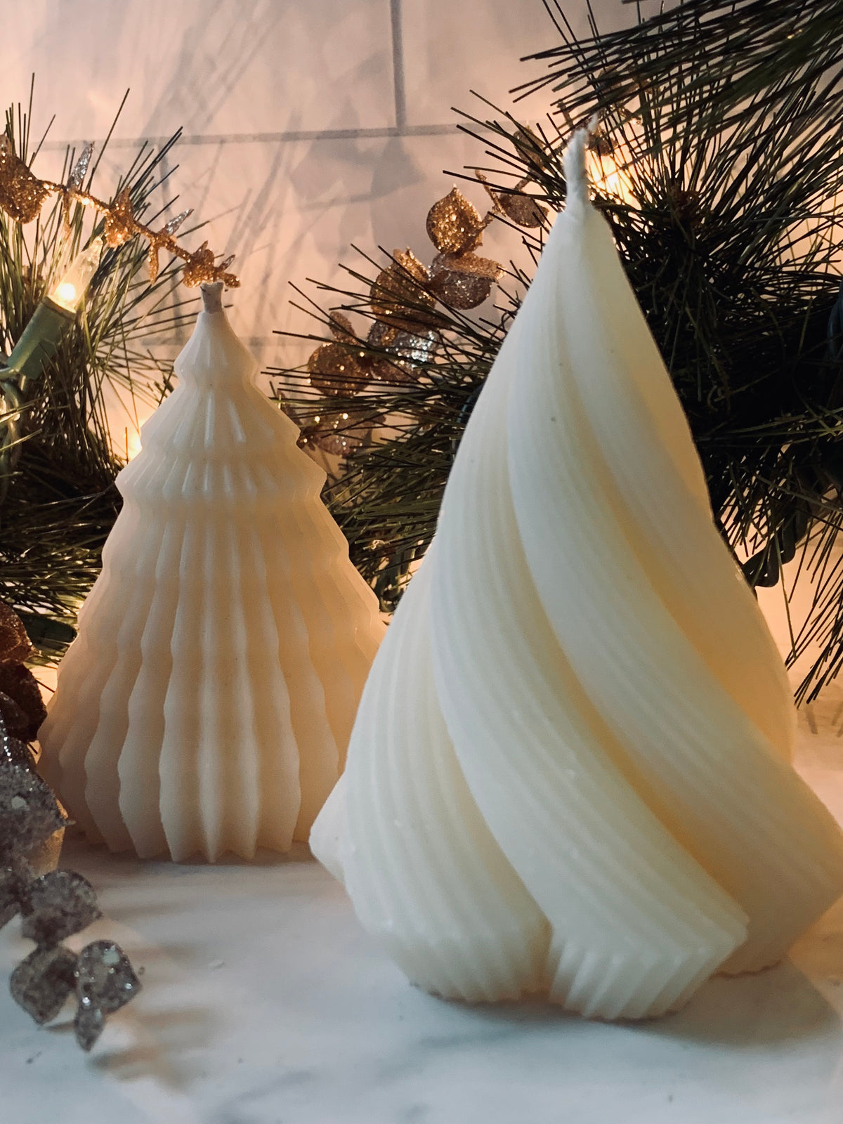 Pillar Christmas Trees