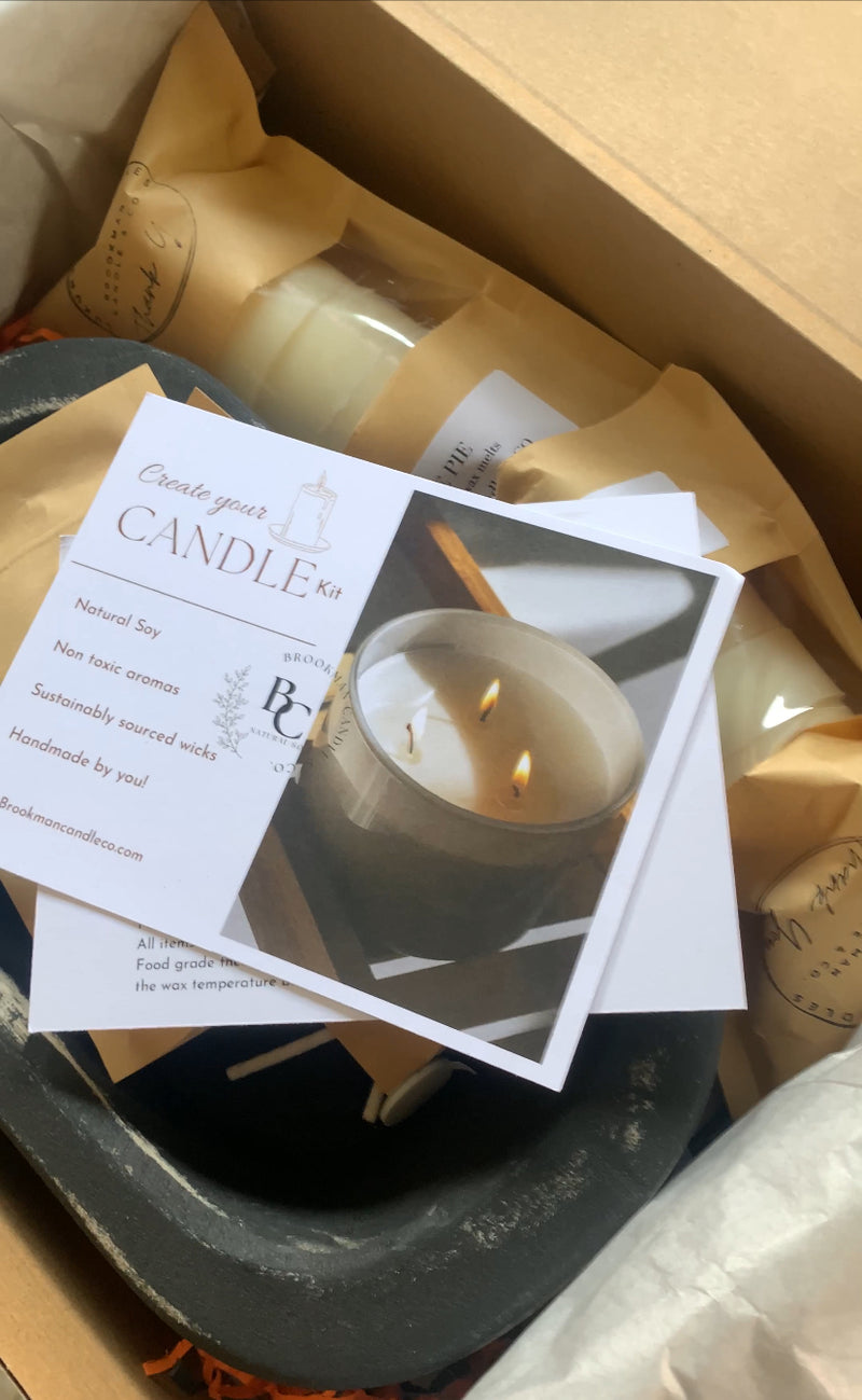 Halloween Make your own candle kit