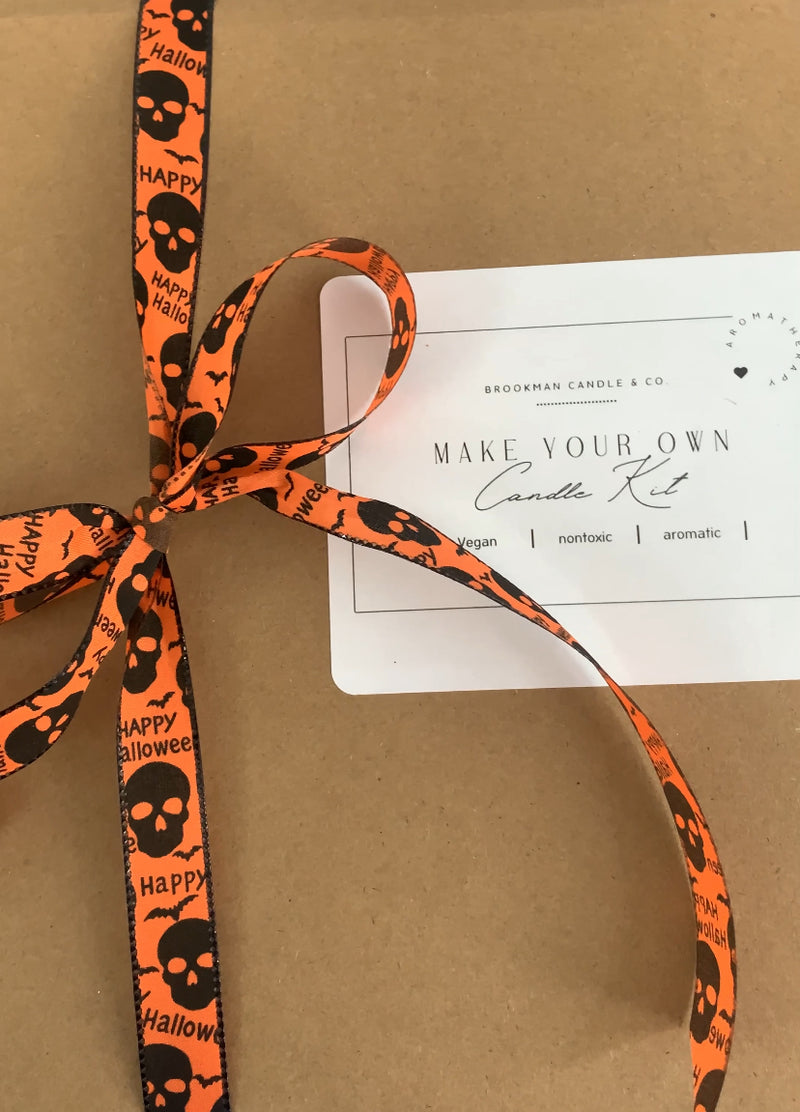 Halloween Make your own candle kit
