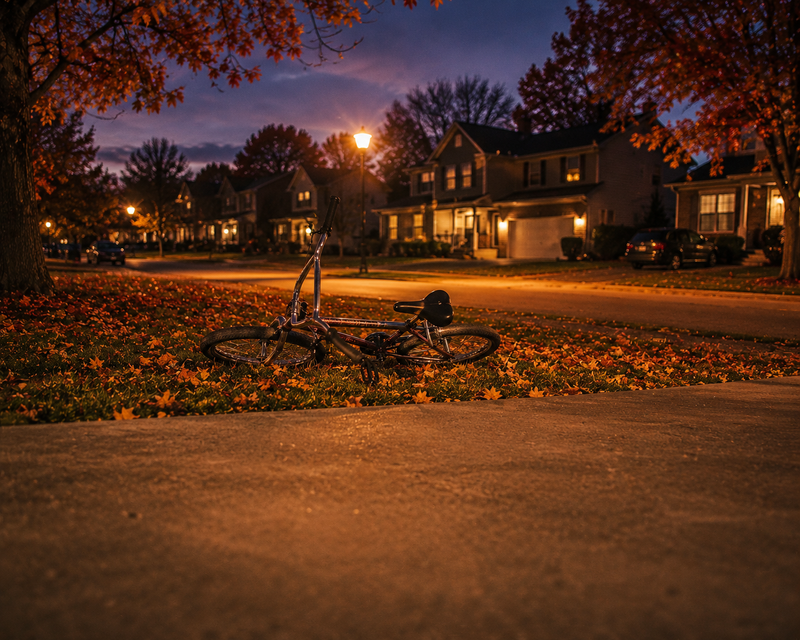 Street Lights On