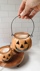 Pumpkin Chai Jack-O-Lantern