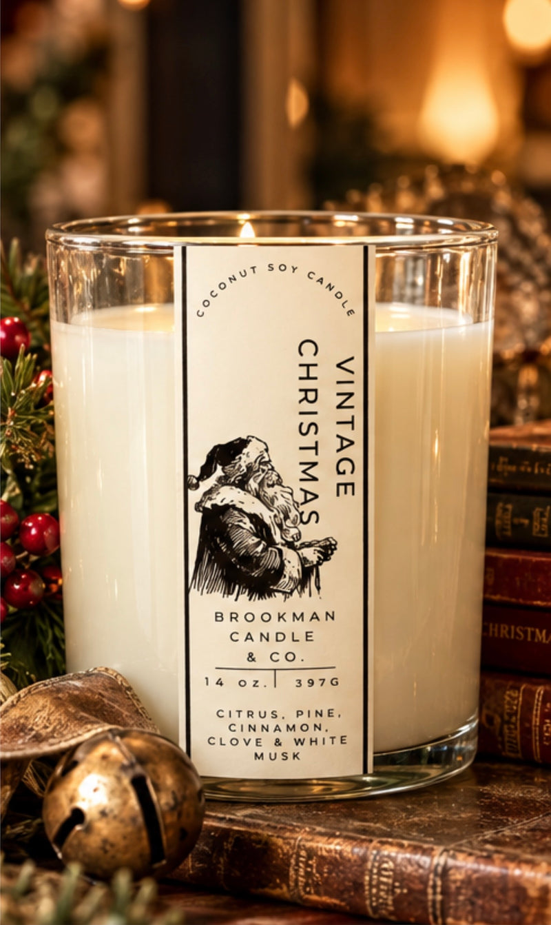 Vintage Christmas by Brookman Candle & Co. – Christmas collection product image