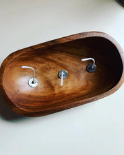 Wooden Bowl Candles: Autumn Moon